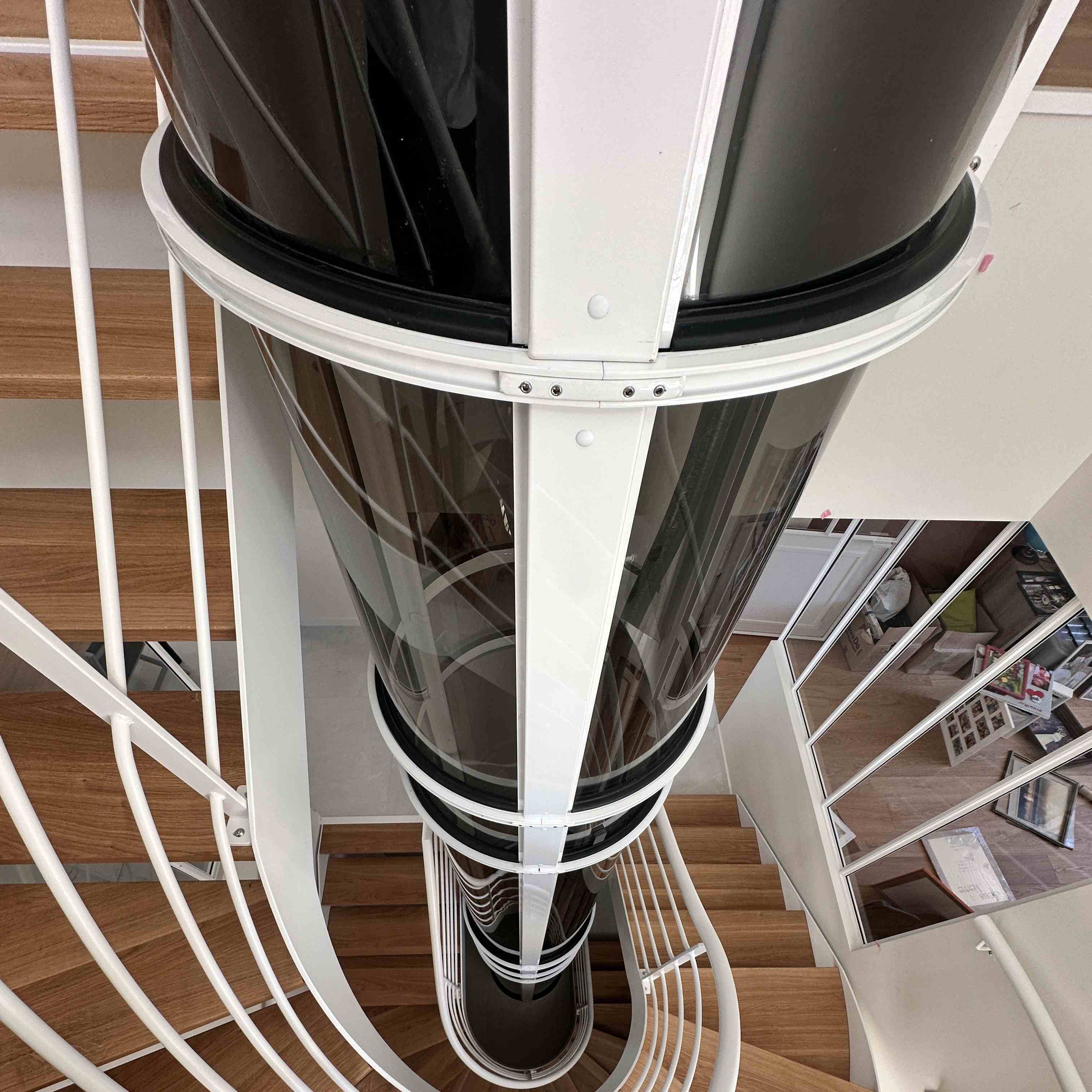 Ascenseur cylindrique Lift systeme