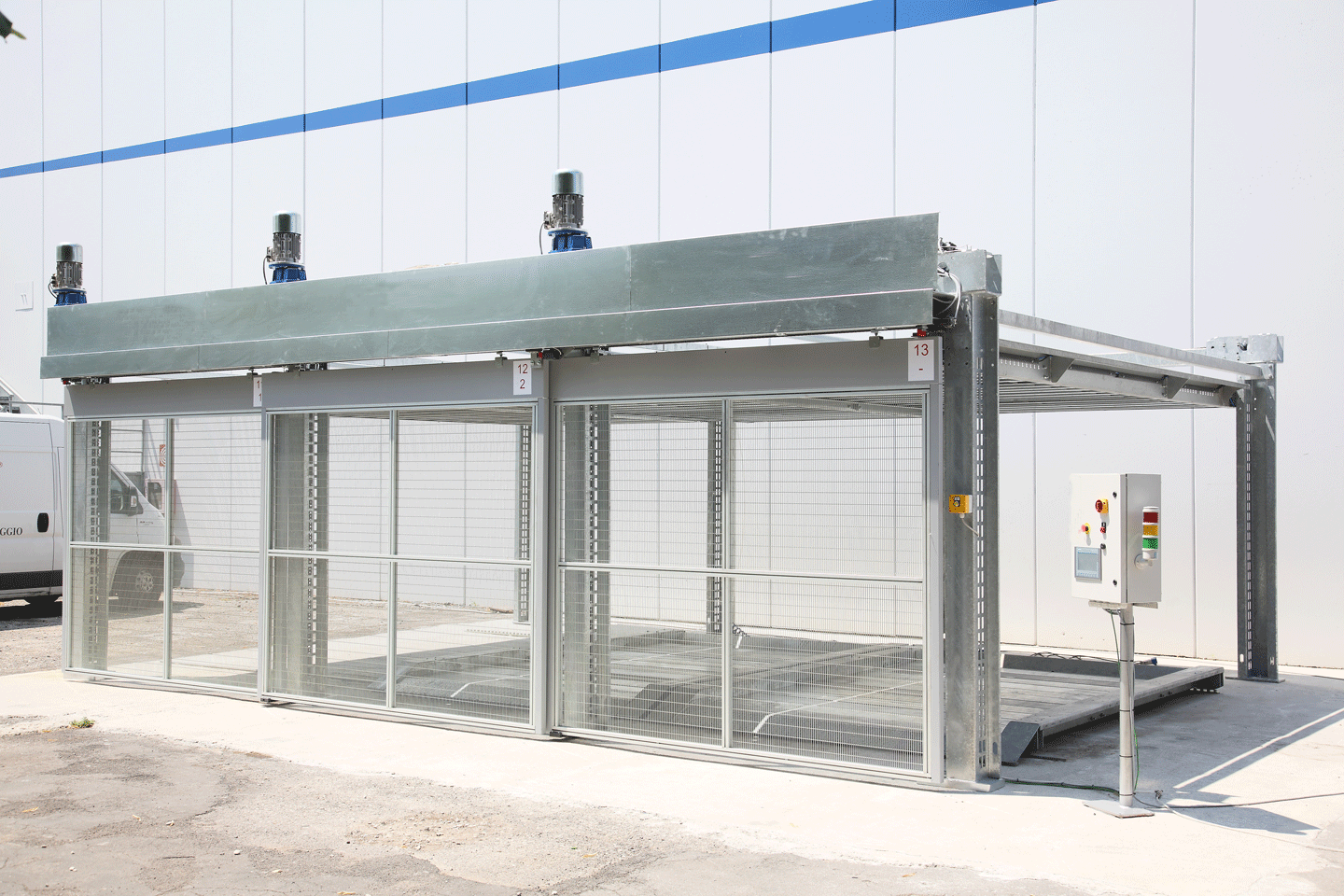 Parking semi automatique france lift systeme