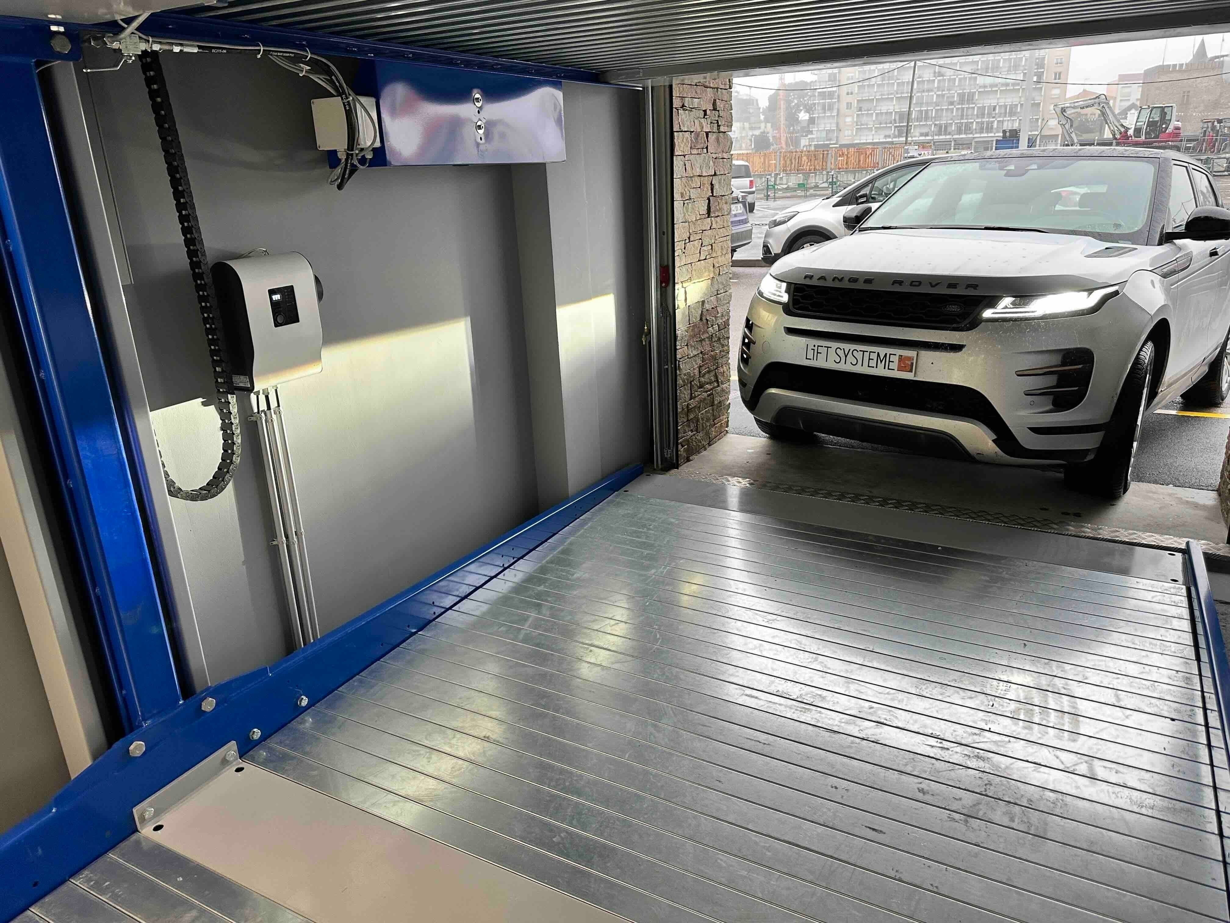 Parklift et élévateur de personne privatif