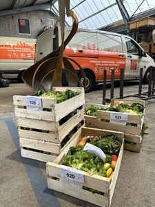 Paniers de fruits et légumes