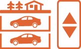Parking enterre lift systeme